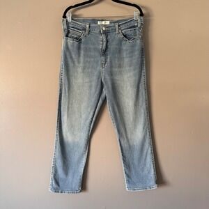 Levi Jeans Heritage High-Rise Straight‎ Light Wash Jeans